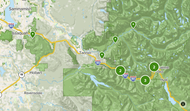 I-90 Snoqualmie Pass Area | List | AllTrails