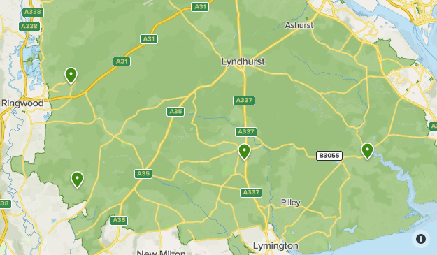 road cycle routes new forest