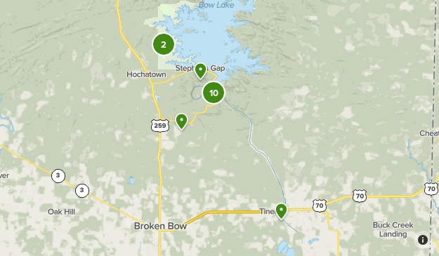 Oklahoma/Broken Bow Trails  List  AllTrails