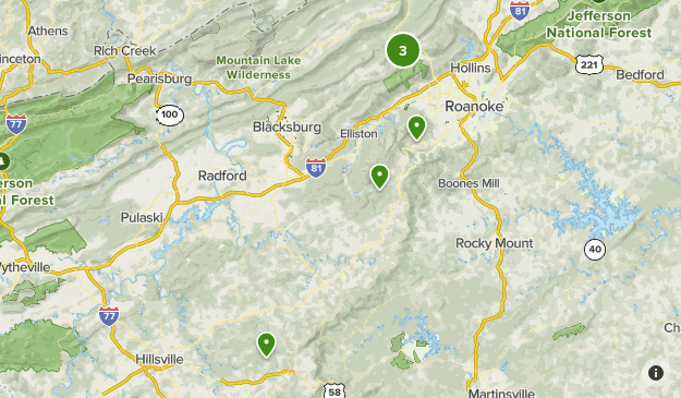 Bent Mountain VA | List | AllTrails