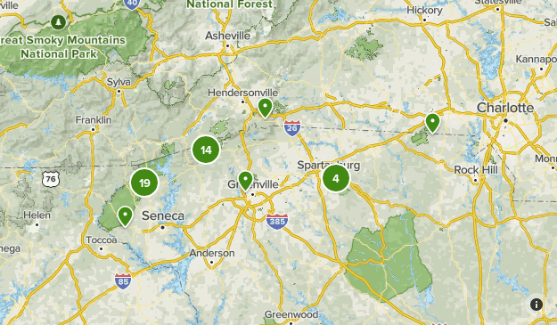 Upstate South Carolina Trails | List | AllTrails