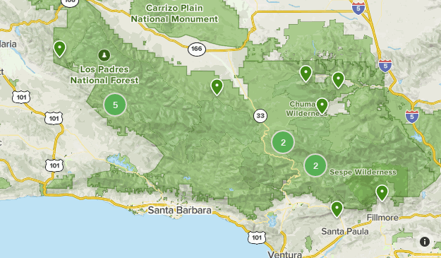 Los Padres National Forest | List | AllTrails