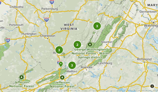 Top 10 hikes West Virginia | List | AllTrails