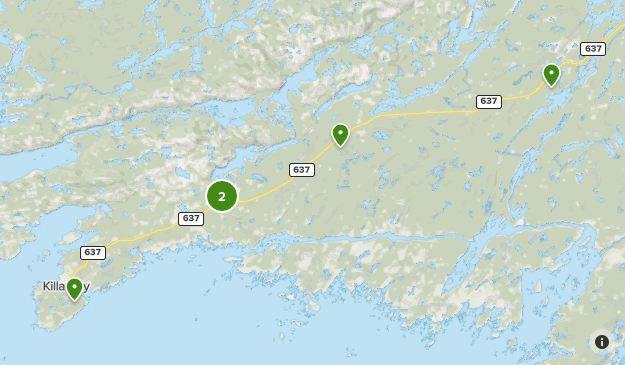 Killarney Provincial Park Map Killarney Provincial Park | List | Alltrails