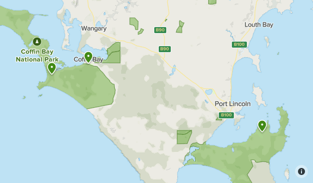 Coffin Bay National Park Map Coffin Bay - Port Lincoln | List | Alltrails