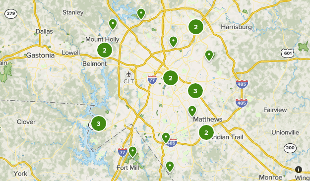 Charlotte greenways/ parks | List | AllTrails