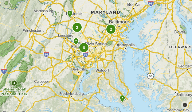 Maryland - short hikes | List | AllTrails