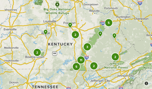 Kentucky Hikes with waterfalls | List | AllTrails