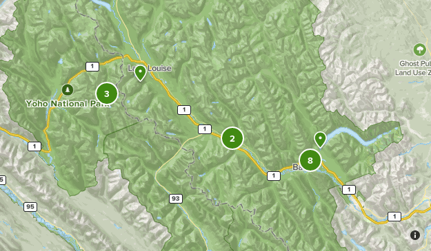 Banff Loop Maps Banff | List | AllTrails