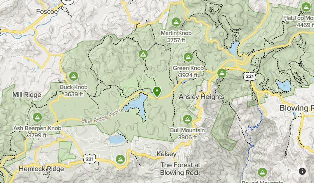 Trail Map of Banner Elk