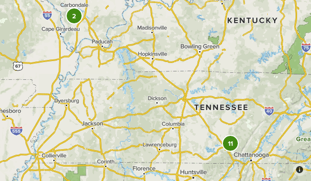 Tennessee-Waterfall tour | List | AllTrails