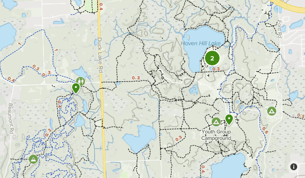 Highland Recreation Area Map Highland Recreation Area | List | Alltrails