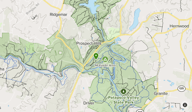 Patapsco State Park Map Patapsco State Park | List | Alltrails