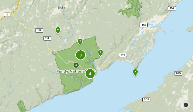 Alma New Brunswick Map Alma Nb | List | Alltrails