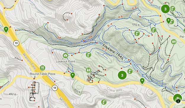 Joaquin Miller Park  List  AllTrails