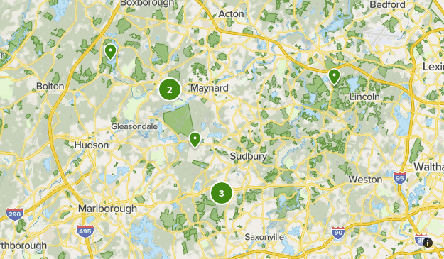 Map Of Stow Ma Stow Ma | List | Alltrails