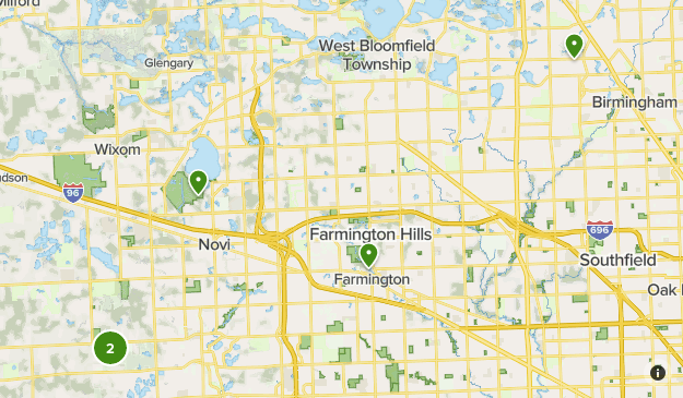 Map Of Farmington Hills Mi Farmington Hills, Mi | List | Alltrails