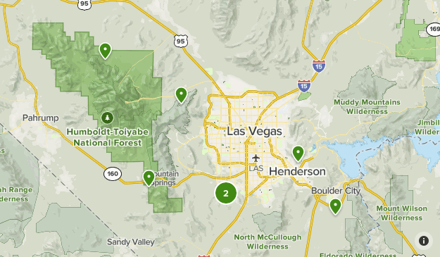 Off-Strip Vegas Map