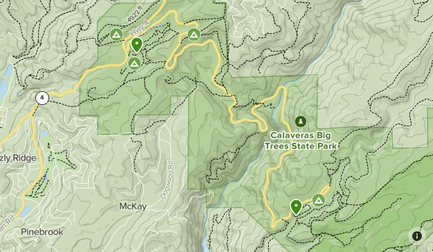 Calaveras big tree state park | List | AllTrails