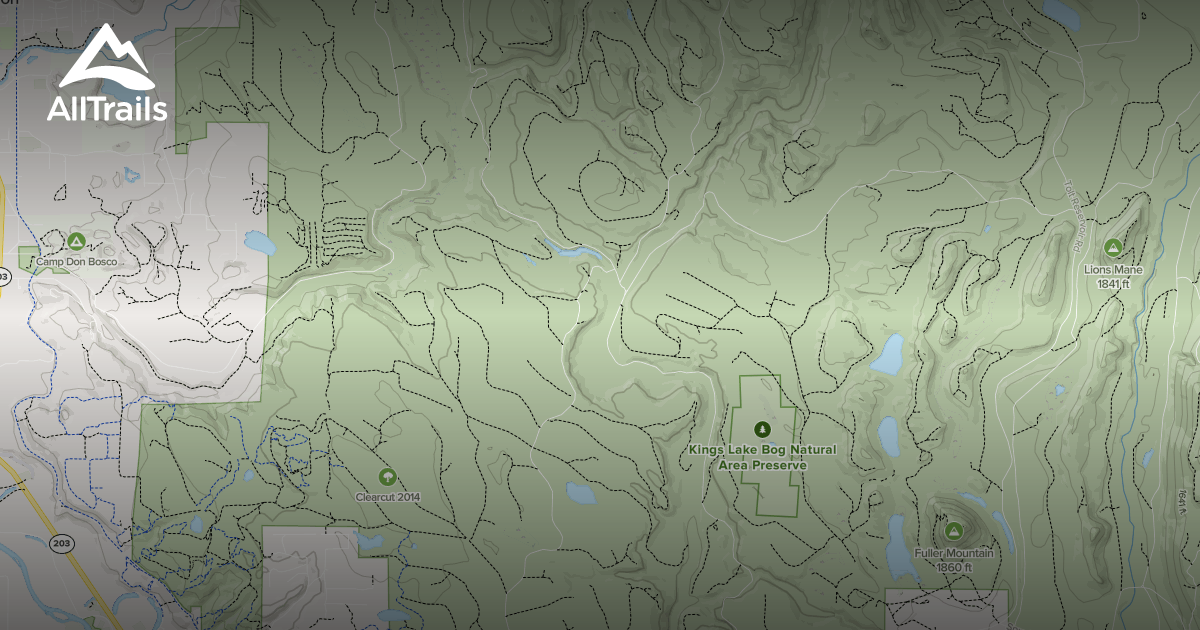 Waterfall Map Printable Easy waterfalls | List | AllTrails
