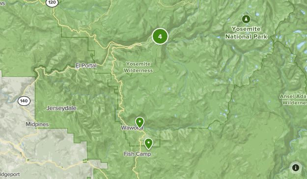 Yosemite 2022 List Alltrails