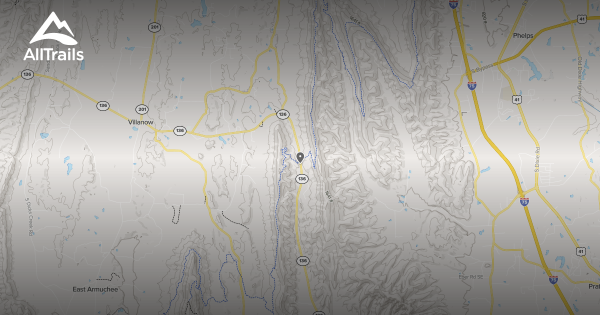 Pinhoti Trail Section Hike NOBO List AllTrails