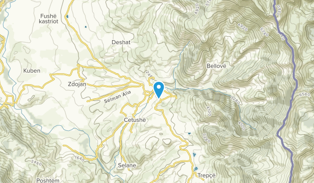 Dibër, Dibër Map