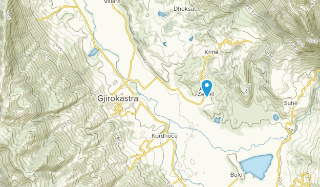 Gjirokastër, Gjirokastër Map