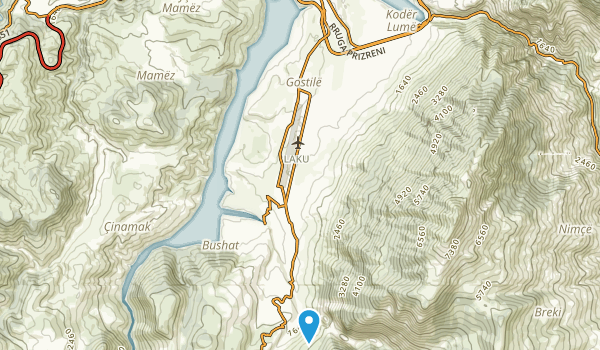 Kukës, Kukës Map