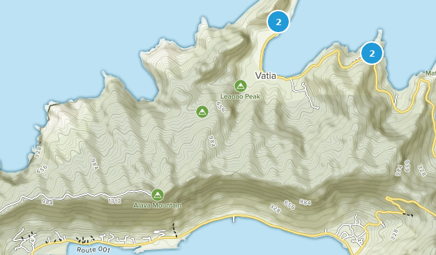 Pago Pago, Tutuila Map