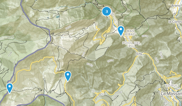 La Massana, La Massana Map
