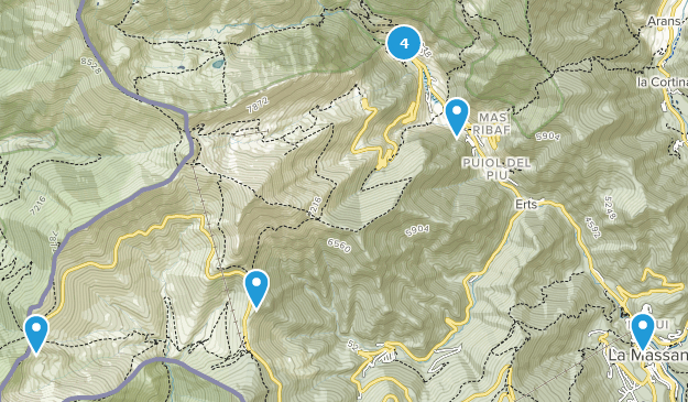 La Massana, La Massana Map