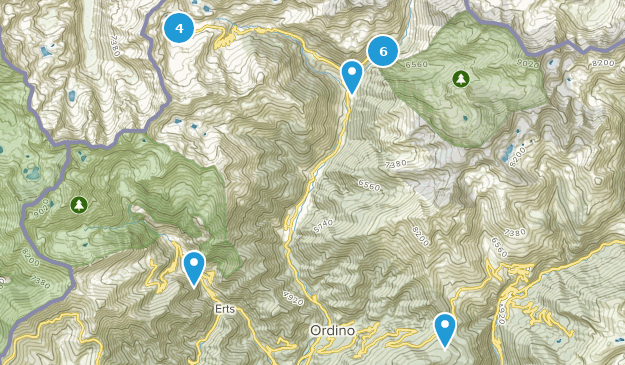 Ordino, Ordino Map