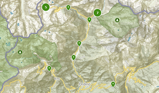 Ordino, Ordino Map