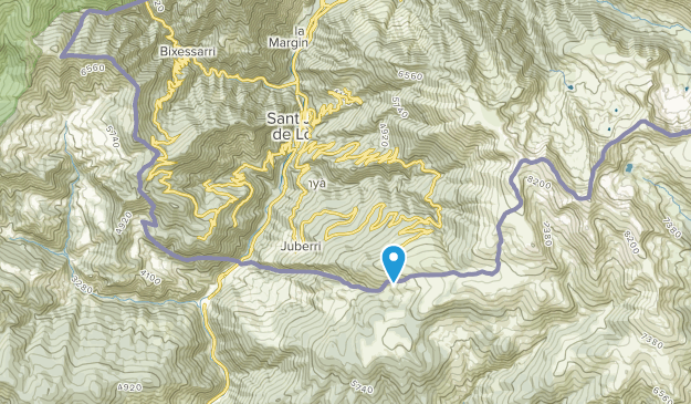 Sant Julià de Lória, San Julián de Loria Map
