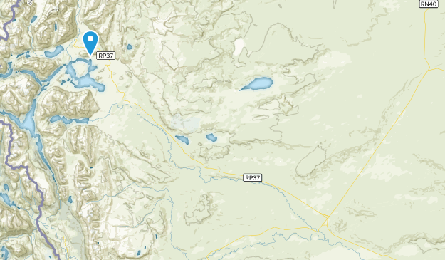 Río Chico, Santa Cruz Map