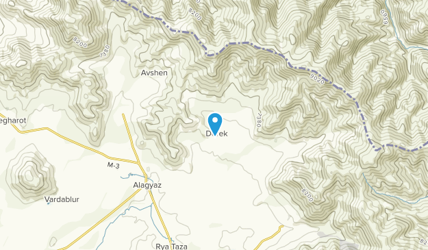 Derek, Aragatsotn Map