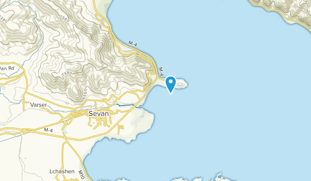 Sevan, Gegharkunik Map