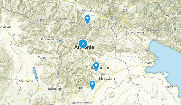 Tsakhkadzor, Kotayk Map