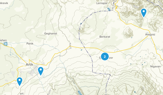 Harich, Kotayk' Map