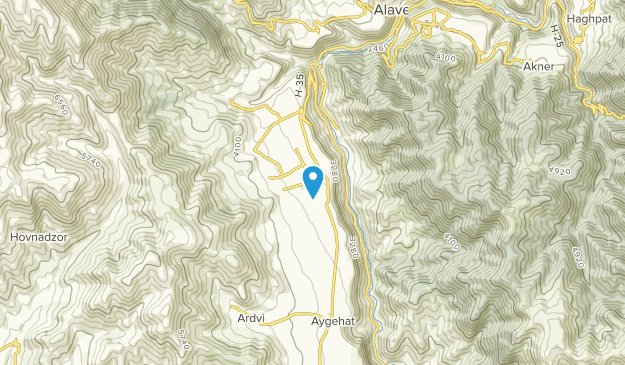 Odzun, Kotayk' Map