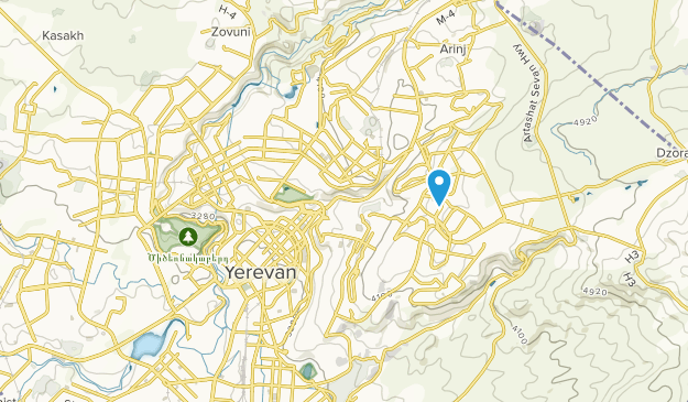 Yerevan, Kotayk' Map