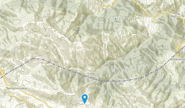 Gosh, Tavush Map