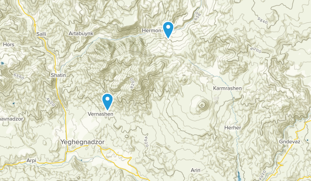 , Vayots Dzor Map