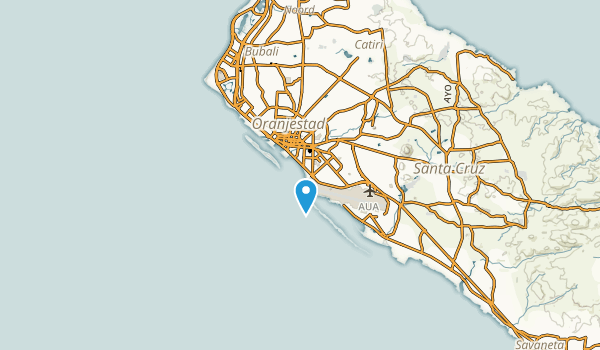 Oranjestad Oost, Aruba Map