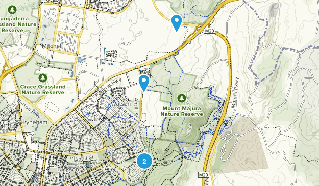Hackett, Australian Capital Territory Map