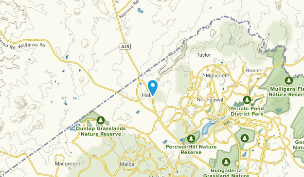 Hall, Australian Capital Territory Map