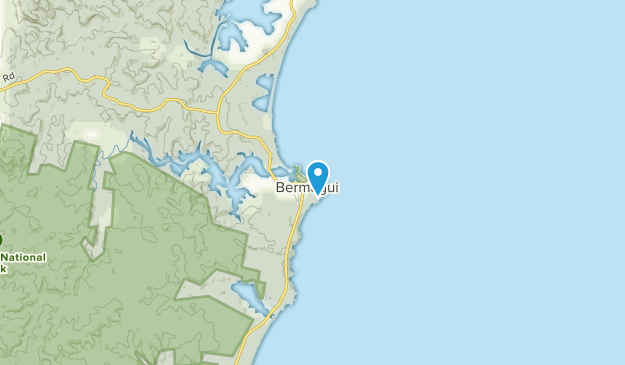 Bermagui, New South Wales Map