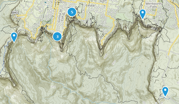 Blue Mountains, New South Wales Map