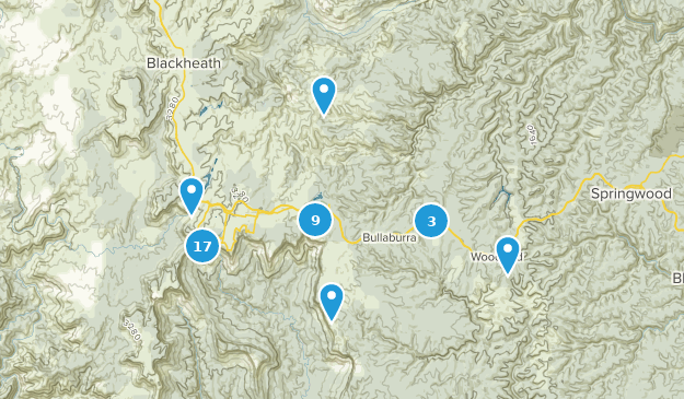Blue Mountains, New South Wales Map